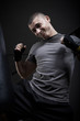 portrait of a young boxer