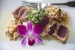 Seared Ahi Tuna with Microgreens
