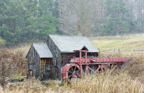 Photo: grist mill near Guilhall, Vermont, USA grist mill near Guilhall, Vermont, USA