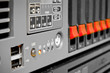 cluster of hard drives