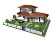 Casa Blu-Blue House-3D