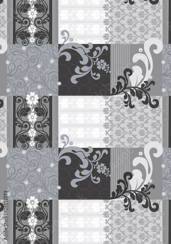 Vector: Arabesques patchwork Arabesques patchwork