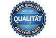 100% Qualität Siegel / Button