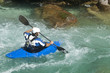 Paddler im Wildwasser