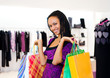 Beautiful  latin american women shopping