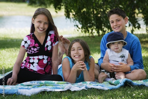 Photo: Group Of Kids Sitting Together Group Of Kids Sitting Together
