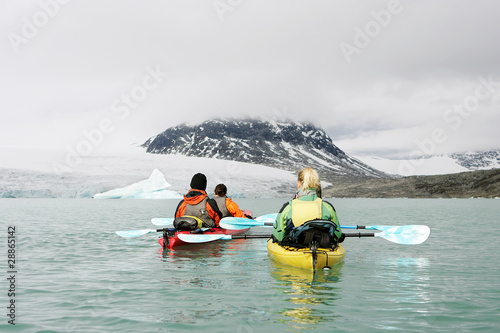 Photo: kayaking in norway kayaking in norway