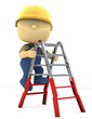 operaio su scala operaio su scala
