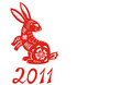 Chinese Zodiac of Rabbit Year.