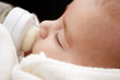 Baby  drinking milk