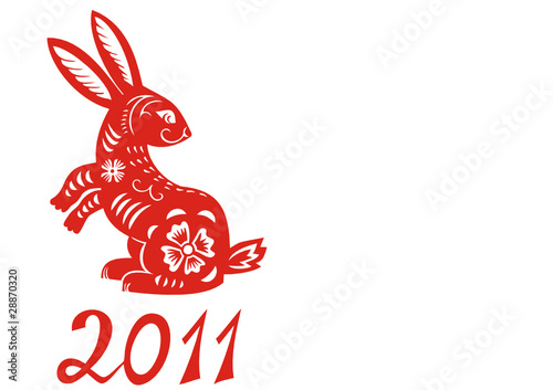 Chinese Zodiac Of Rabbit Year.