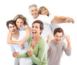 Happy people
