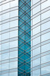 Abstract glass building