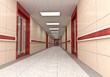 3d corridor. 3d corridor.