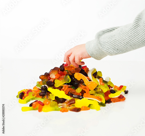 Photo: Taking candy Taking candy