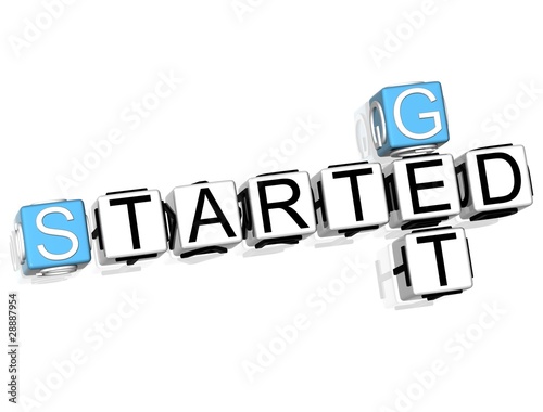 Illustration: Get Started Crossword Get Started Crossword