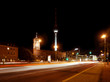 Berlin by night: Tv Tower and Rotes Rathaus