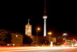Berlin by night: Tv Tower and Rotes Rathaus