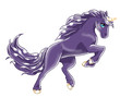 Schwarzer Einhorn Hengst