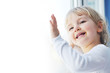 cheerful little girl