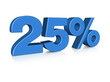 3D 25%