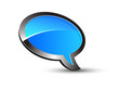 Vector: Blue Balloon conversation Blue Balloon conversation