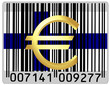 Finland euro money national emblem currency barcode Finland euro money national emblem currency barcode