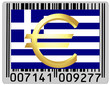 Greece euro money national emblem currency barcode Greece euro money national emblem currency barcode
