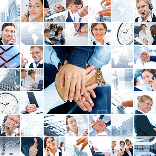 Foto: business collage business collage