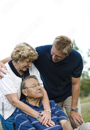 Photo: Front View Of A Happy Family Front View Of A Happy Family