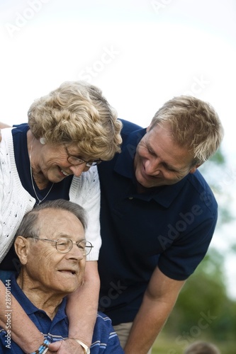 Photo: Front View Of A Happy Family Front View Of A Happy Family