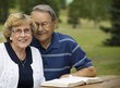 Photo: Senior Couple With Their Bible Senior Couple With Their Bible