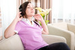 enjoying music