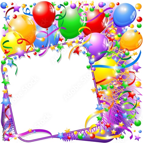 Vector: Festa di Compleanno-Sfondo-Party Birthday Background-Vector Festa di Compleanno-Sfondo-Party Birthday Background-Vector