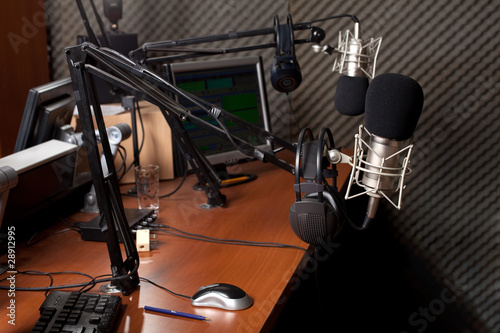 Photo: radio station radio station