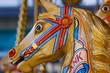 Old Fairground Merry-go-round Ride