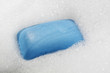 blue soap bar