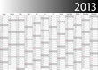 Kalender 2013 Jahresplaner