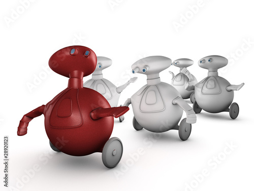 Illustration: robomas diferente robomas diferente