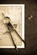 Photo: Cartography Background Concept Cartography Background Concept