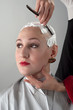 Shaving girl