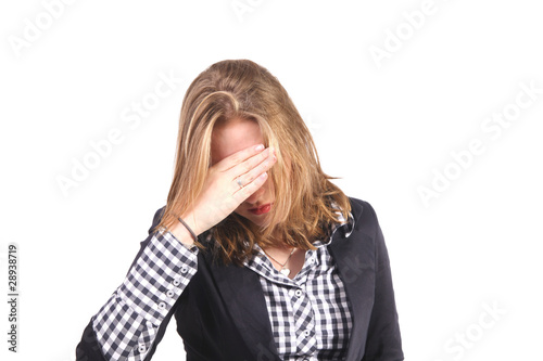 Photo: Distressed woman Distressed woman