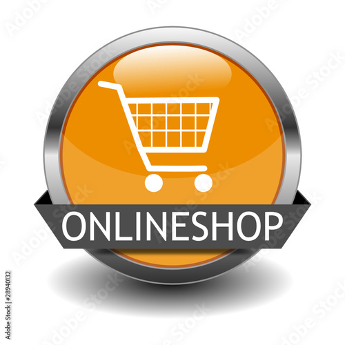 Vektor: Button Onlineshop Button Onlineshop