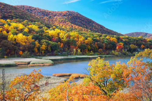 Photo: Autumn Mountain with lake Autumn Mountain with lake