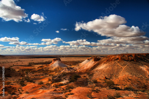Photo: The Breakaways, South Australia, Australia. The Breakaways, South Australia, Australia.