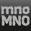 metall diamond letters and numbers big and small
