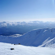 Western Sayan mountains. Ergaky. Siberia. Russia in winter time.