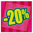 Soldes promotions remises prix vente commerce promo 20%