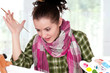 Female painter