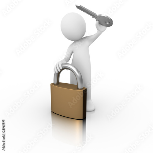 Illustration: Padlock Padlock